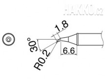 Pájecí hrot T31-03JS02