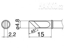 Pájecí hrot T31-03KU