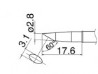 Hakko - Pájecí hrot T31-03BC28